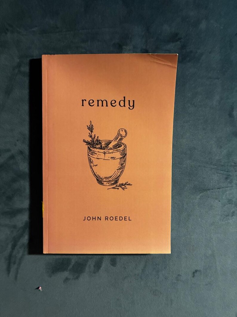 Remedy by John Roedel First Edition Near Fine Paperback image 1