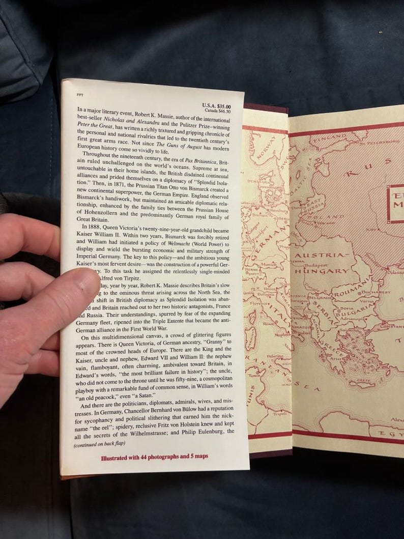 Dreadnought: Britain, Germany, and the Coming of the Great War by Robert K. Massie 1991 First Edition First Printing Fine/Near Fine image 2