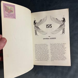 The Mysteries of Isis: Her Worship and Magick by deTraci Regula 1999 First Edition Third Printing Very Good Paperback image 3