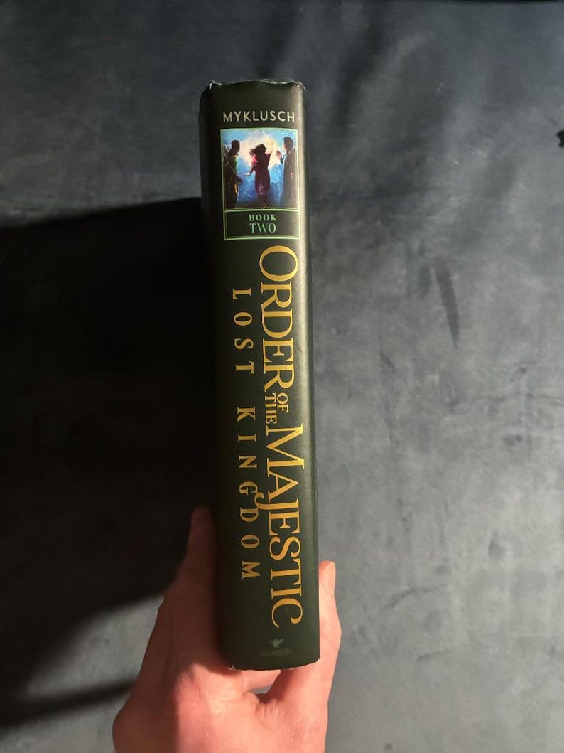 Order of the Majestic: Lost Kingdom by Matt Myklusch First Edition First Printing Fine/VG+ Hardcover image 8