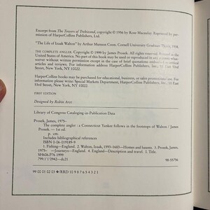 The Complete Angler by James Prosek: First Edition Hardcover (Fine/Near Fine) image 5