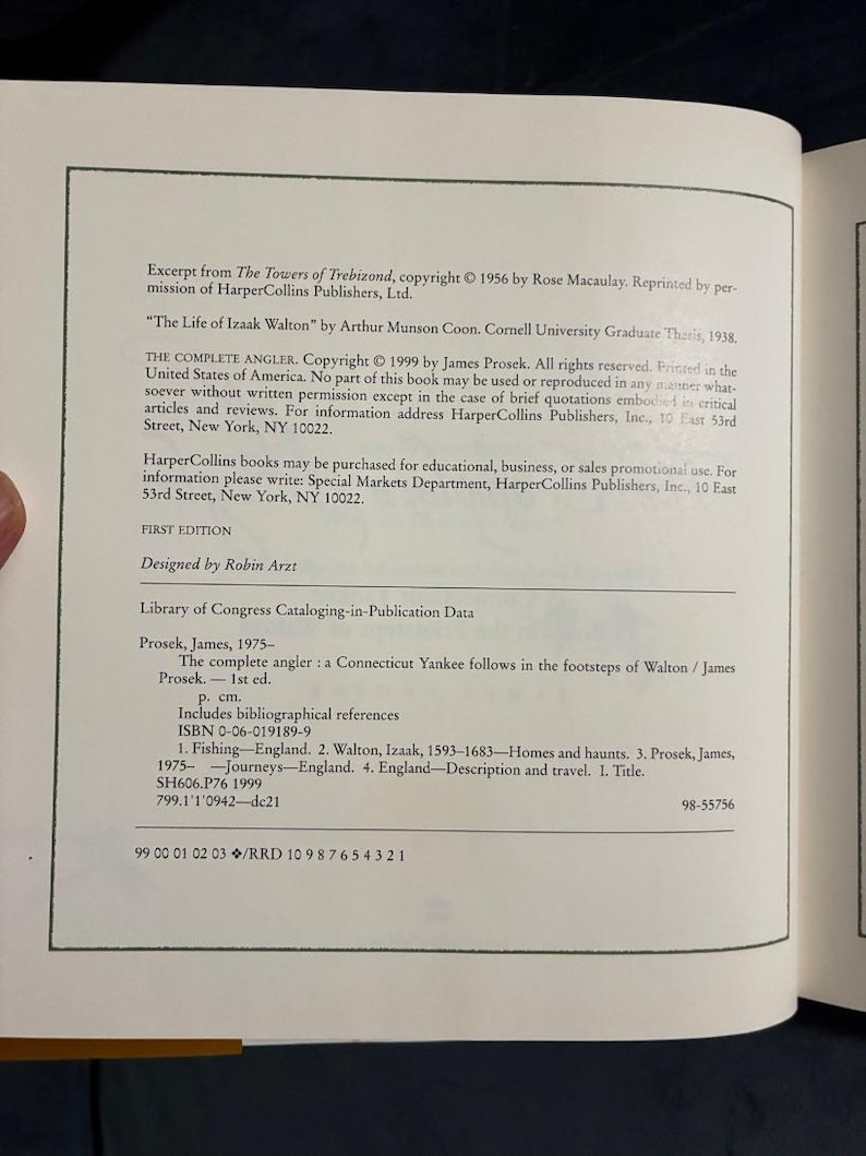 The Complete Angler by James Prosek: First Edition Hardcover (Fine/Near Fine) image 5