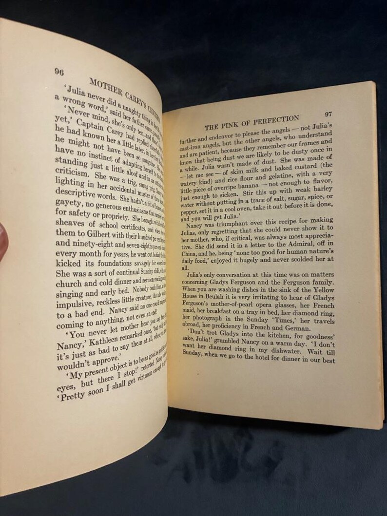 Mother Carey's Chickens by Kate Douglas Wiggin 1930 Houghton Mifflin Company Edition Good Hardcover image 7