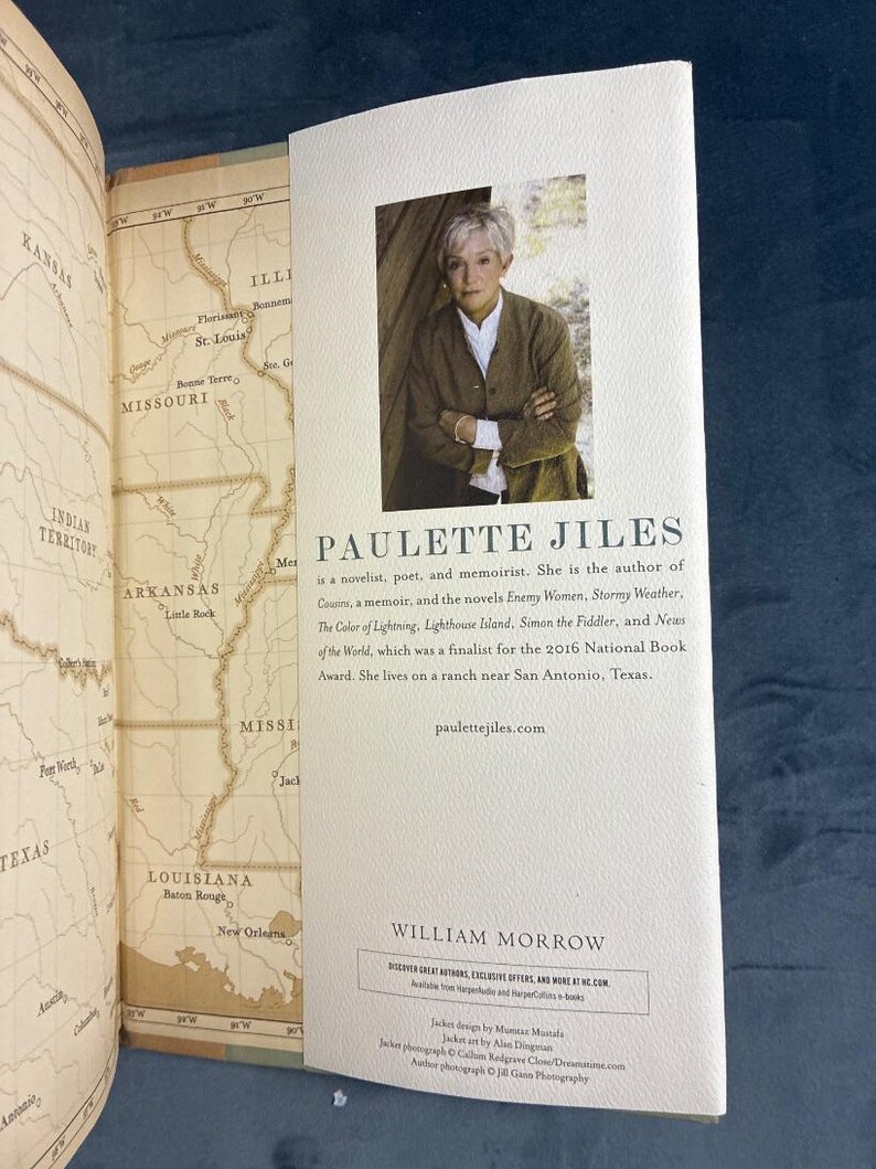 Chenneville by Paulette Jiles Signed First Edition Hardcover (Fine/Fine) image 7
