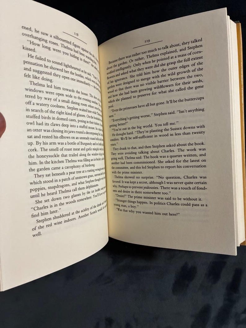The Child in Time by Ian McEwan 1987 First Edition First Printing Very Good/Very Good image 6