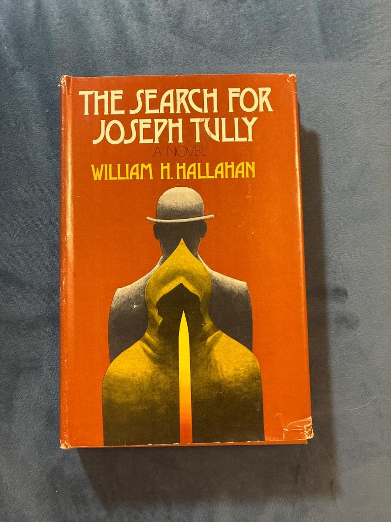 De zoektocht naar Joseph Tully door William H. Hallahan, boekenclubeditie, zeer goed/zeer goed, hardcover. afbeelding 1
