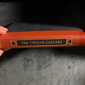 The Twelve Caesars by Suetonius First Edition 16th Printing Fine image 1