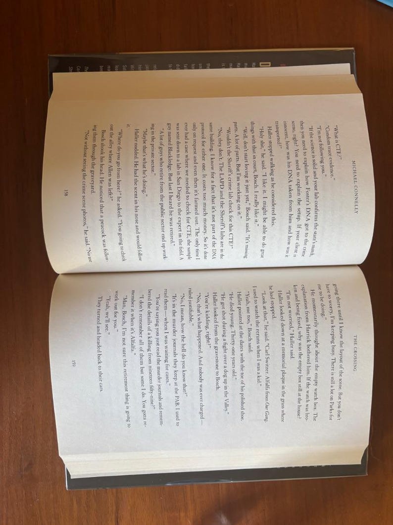 Michael Connelly, De Oversteek, Gesigneerde eerste editie, hardcover (in bijna perfecte staat) afbeelding 9