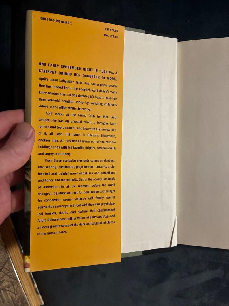 The Garden of Last Days by Andre Dubus III Signed 2008 First Edition First Printing Near Fine/Near Fine image 2