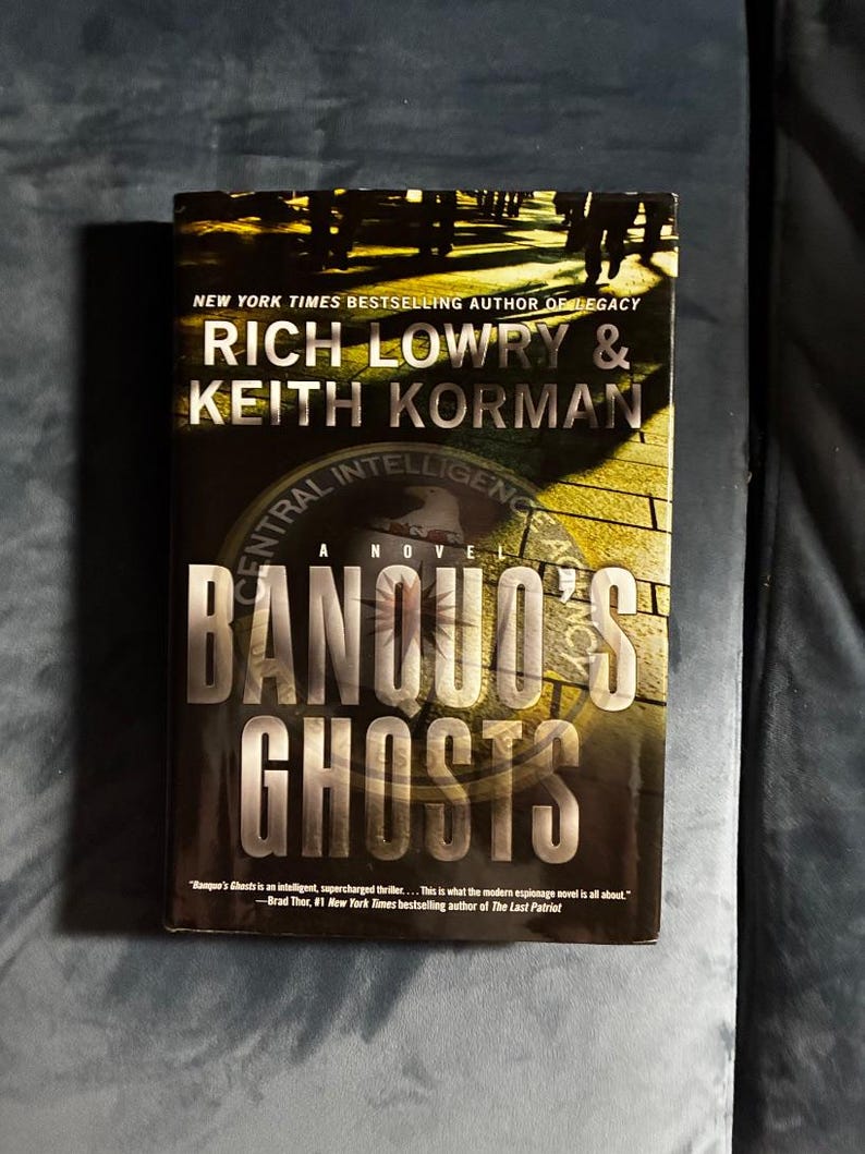 Banquo's Ghosts by Rich Lowry & Keith Korman 2009 First Edition First Printing Near Fine/VG+ image 1