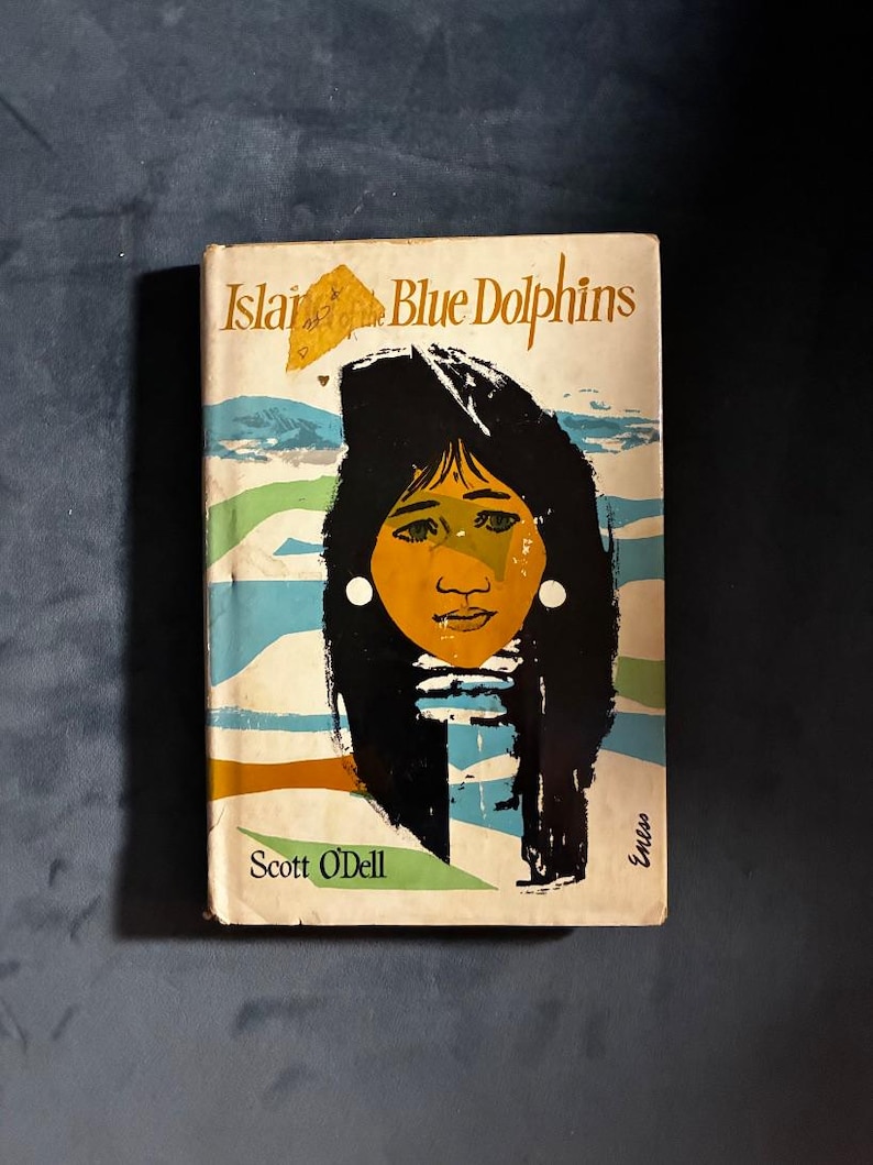 La isla de los delfines azules de Scott O'Dell. Edición del club de lectura. Muy buen estado/buen estado. Tapa dura. imagen 1