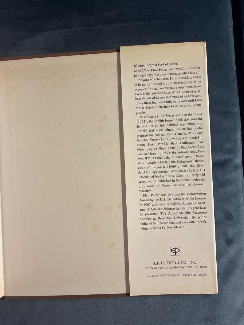 The Tree Where Man Was Born Peter Matthiessen First Edition Hardcover (1972) image 5