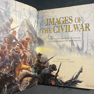 Bilder aus dem Amerikanischen Bürgerkrieg, Mort Künstler und James M. McPherson, 1992, Erste Auflage, Erstdruck, Sehr guter bis neuwertiger Zustand, Hardcover Bild 5