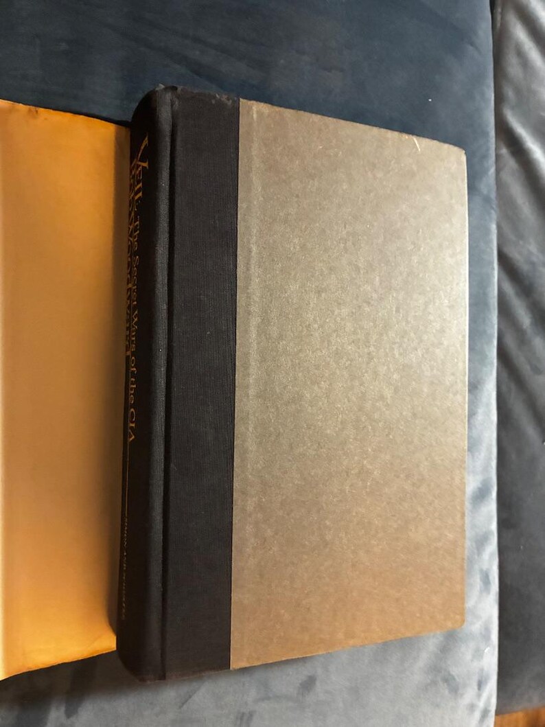 VELO: Las guerras secretas de la CIA 1981-1987 por Bob Woodward 1987 Primera edición Primera impresión Muy buen estado/Buen estado imagen 10