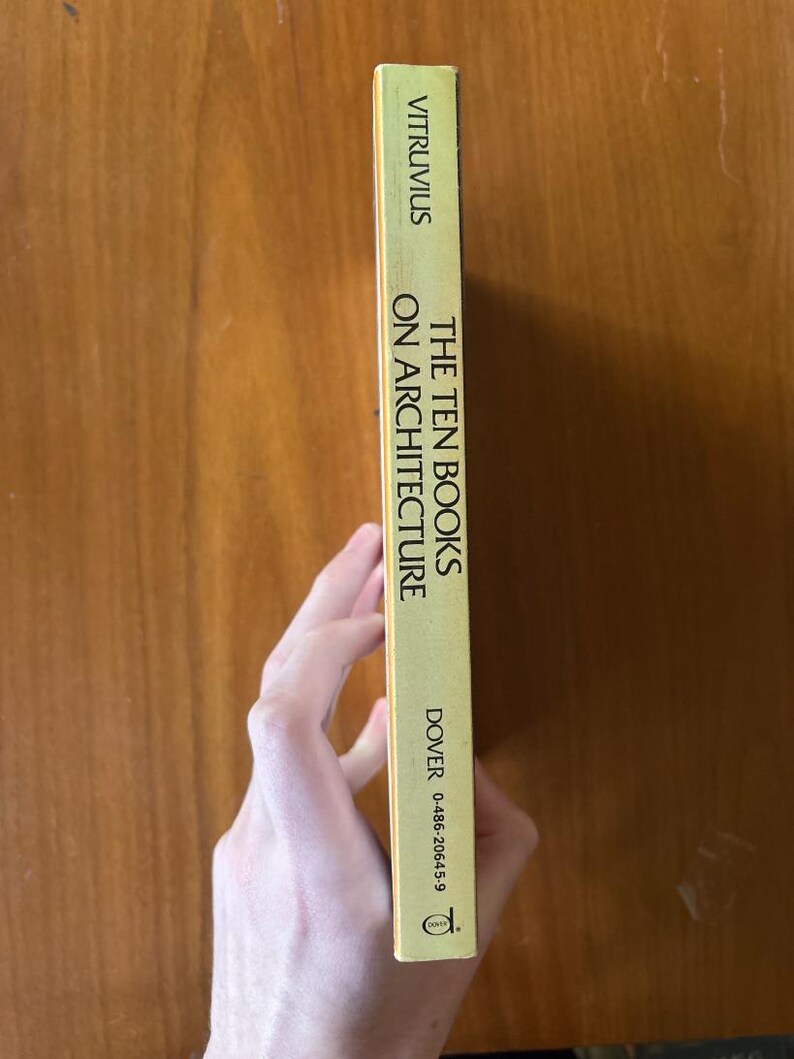 Vitruve : Les Dix Livres de l'Architecture (Traduction de Morgan) - État proche du neuf (broché) image 4