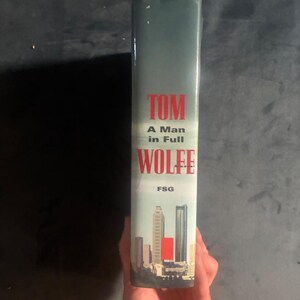 A Man in Full by Tom Wolfe First Edition First Printing Near Fine/Very Good Hardcover image 8