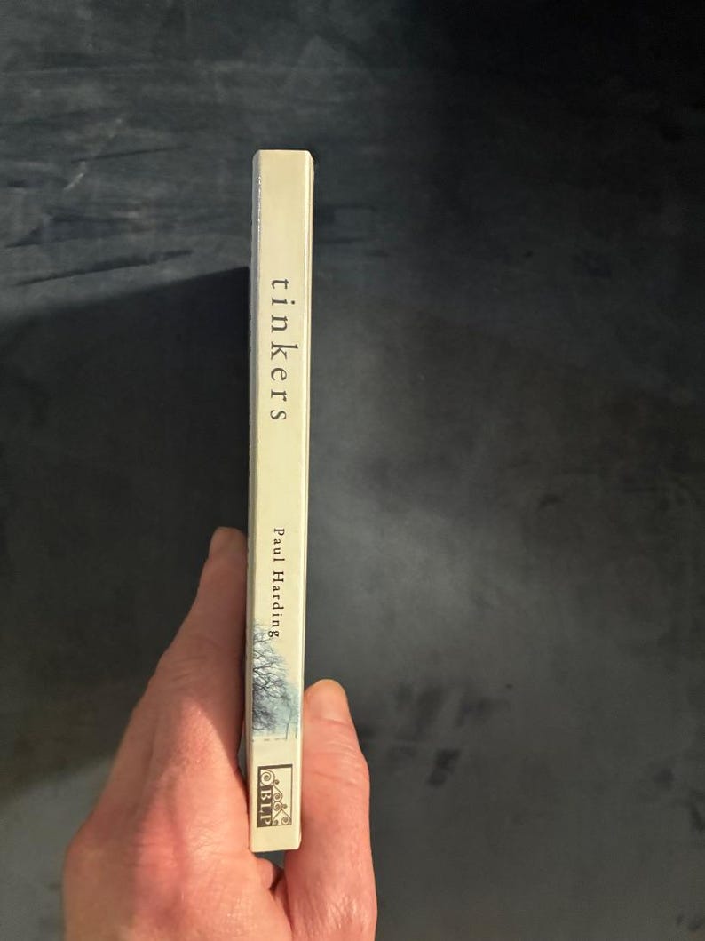 Tinkers by Paul Harding First Edition First Printing Near Fine Paperback image 7