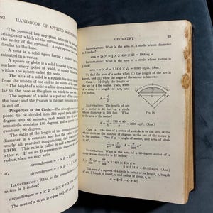 Handbook of Applied Mathematics by Martin E. Jansson First Edition Very Good Hardcover image 10