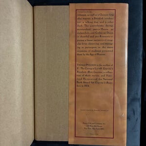 Mason & Dixon by Thomas Pynchon 1997 First Edition First Printing Fine/Near Fine Hardcover image 5