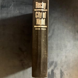 City of Night by John Rechy First Edition Third Printing Very Good image 1