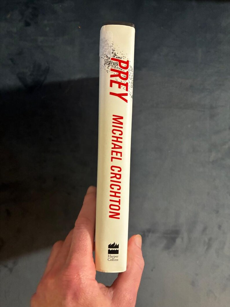 Prey von Michael Crichton, 2002, Erstausgabe, erster Druck, sehr guter bis nahezu neuwertiger Zustand Bild 7
