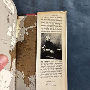 Adolf Hitler av John Toland 1976 Första upplagan Senare tryckning Mycket bra/Bra bild 5