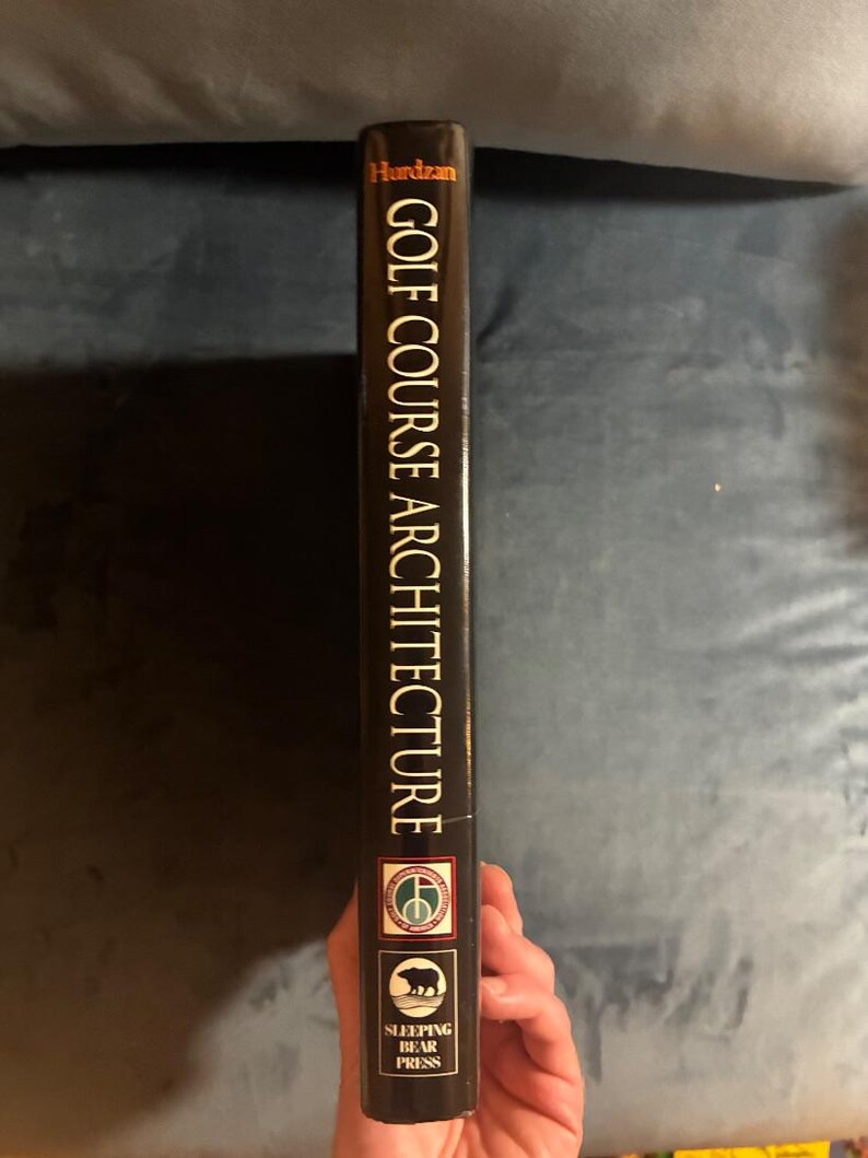 Golf Course Architecture: Design, Construction & Restoration by Dr. Michael J. Hurdzan 1996 First Edition First Printing Fine/Fine image 10