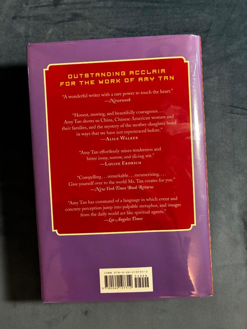 Signed Amy Tan The Valley of Amazement Hardcover First Edition (Fine/Fine) image 7