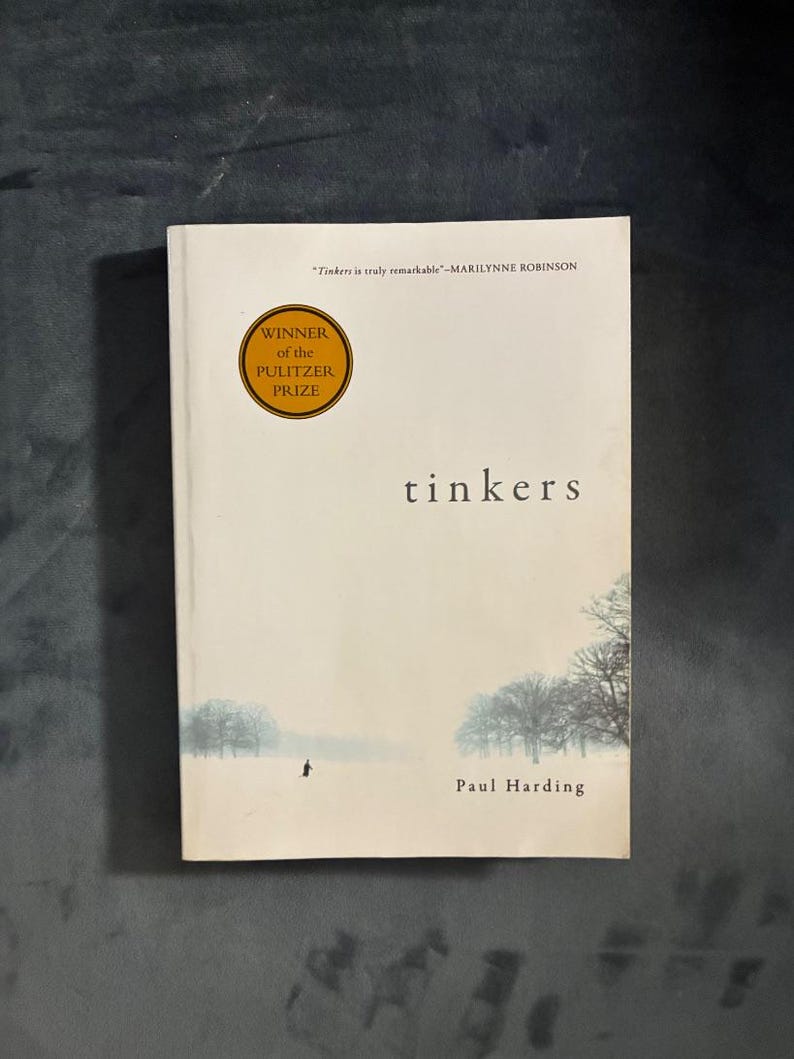 Tinkers by Paul Harding First Edition First Printing Near Fine Paperback image 1