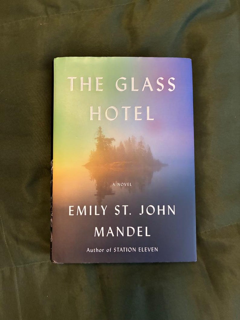 The Glass Hotel First Edition Hardcover Novel by Emily St. John Mandel image 1