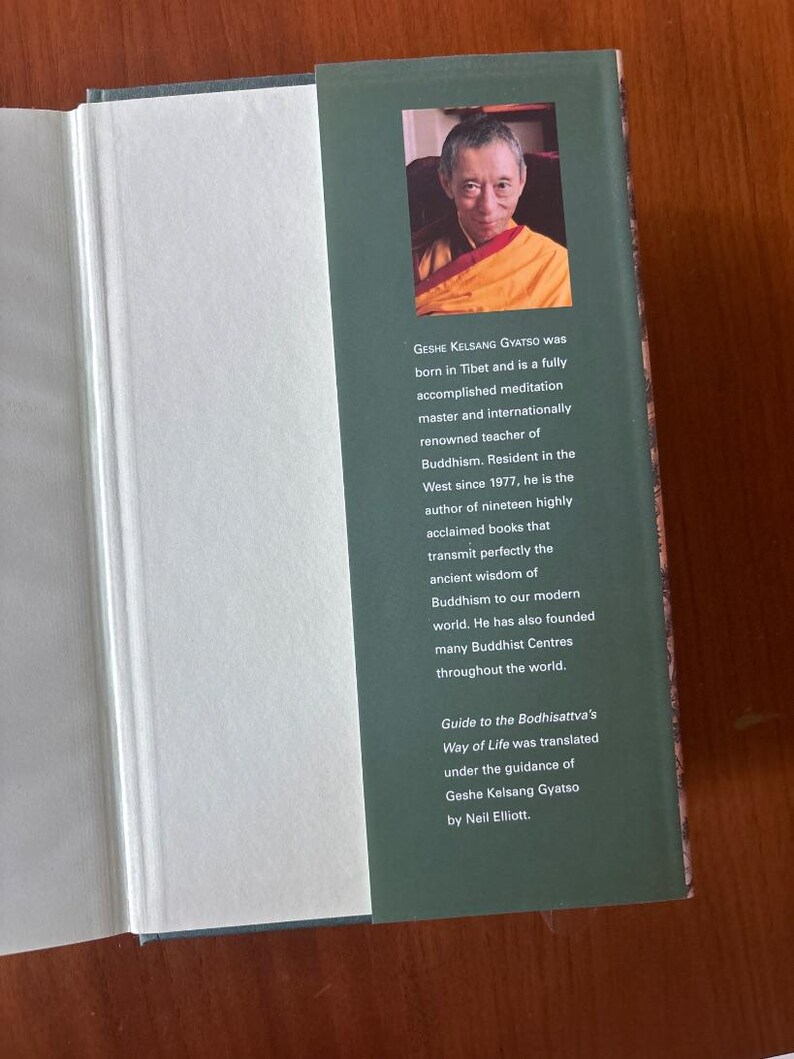 Guía del Camino del Bodhisattva por Shantideva Primera Edición Tapa dura en excelente estado imagen 7