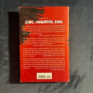 Sing, Unburied, Sing by Jesmyn Ward 2017 First Edition First Printing Near Fine/VG+ Hardcover image 2