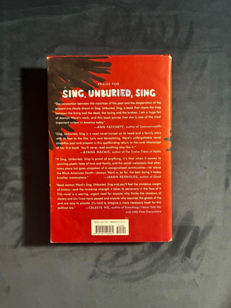 Sing, Unburied, Sing by Jesmyn Ward 2017 First Edition First Printing Near Fine/VG+ Hardcover image 2