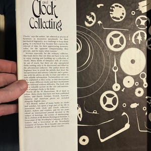 Relojes antiguos y coleccionismo de relojes por Eric Bruton, 1974. Primera edición, primera impresión. Muy buen estado. imagen 2