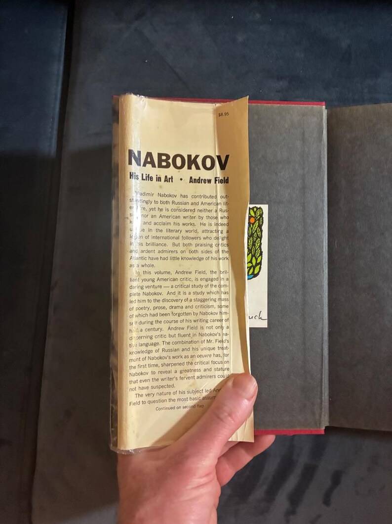 Nabokov: His Life in Art by Andrew Field First Edition First Printing Near Fine/Very Good Hardcover image 4
