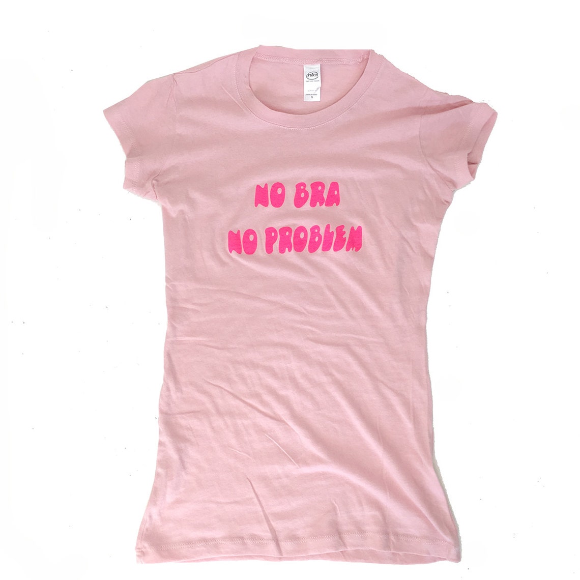 No Bra No Problem Babydoll T-Shirt XS-2XL | Etsy