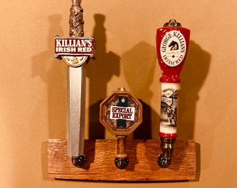 Exhibidor de grifos de cerveza. Grifos no incluidos.