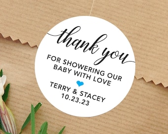 1/12/24/36/48 Pezzi, Adesivi Personalizzati Per Il Festa Di Nasc&agrave;