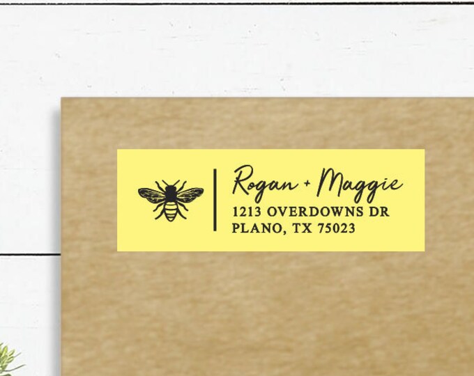 Modern Address Stickers Return Address Labels Set of 28 Etsy