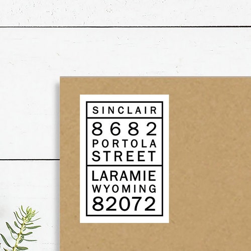 Address Stickers Clear Address Labels Personalized Return Etsy