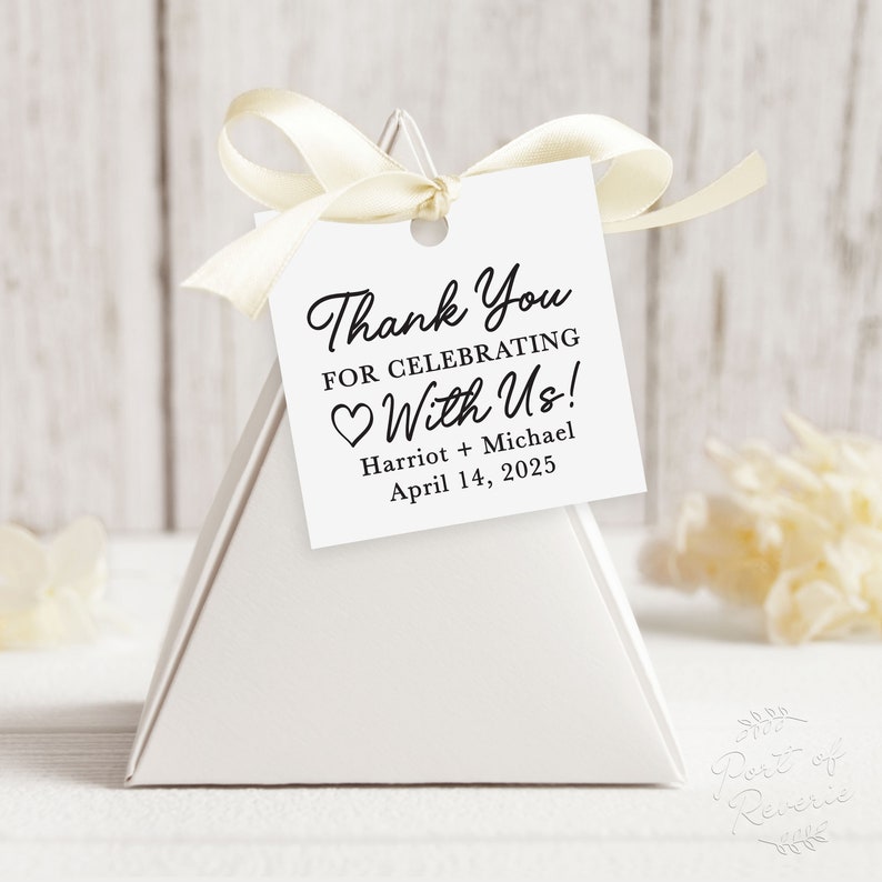 Personalized Thank You Stamp for Wedding or Reception, Wooden or Self ...