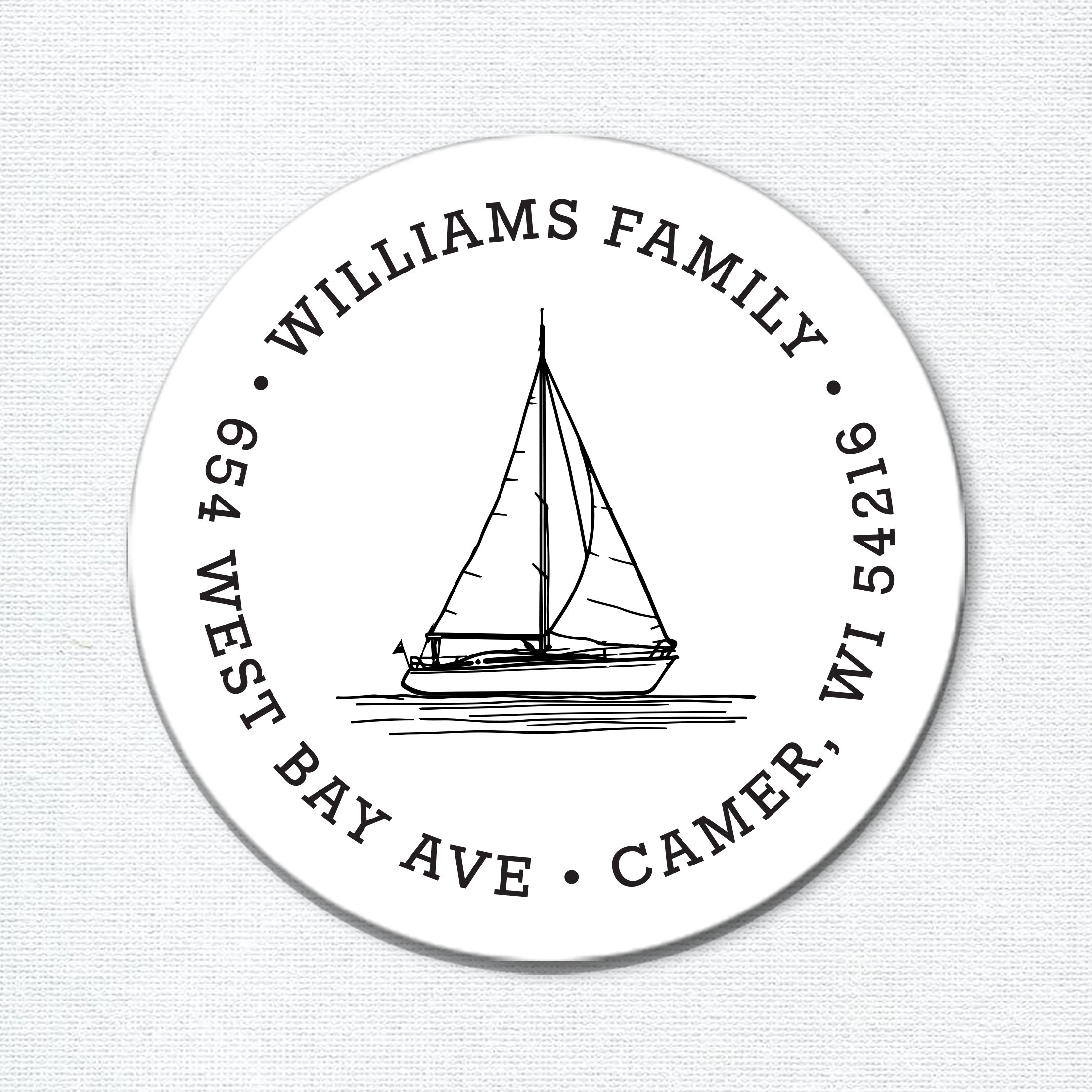 Return Address Labels Nautical