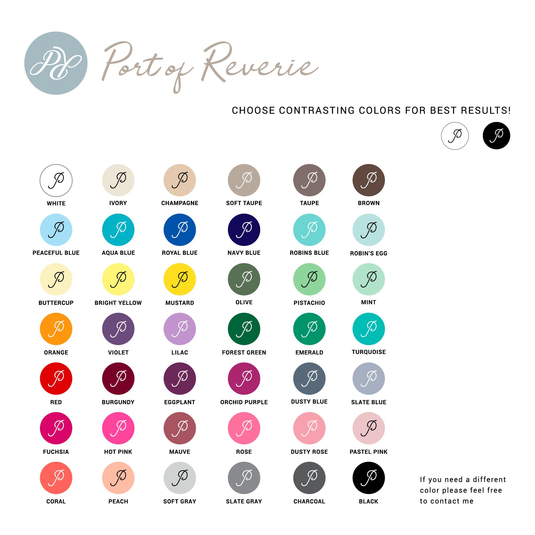 Free printable monogram labels