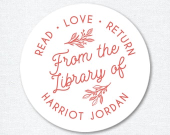 Modern Address Stickers, Return Address Labels, Set of 28 Personalized ...