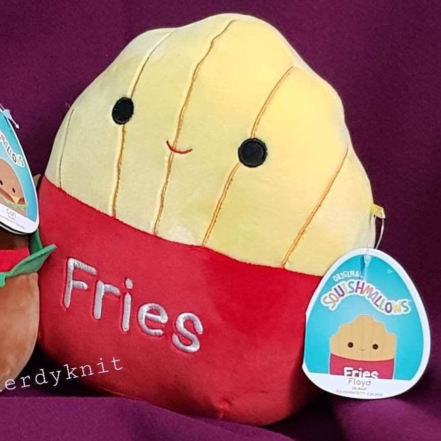 NEW 8 Squishmallows Squishmallow Floyd Fries Food | Etsy