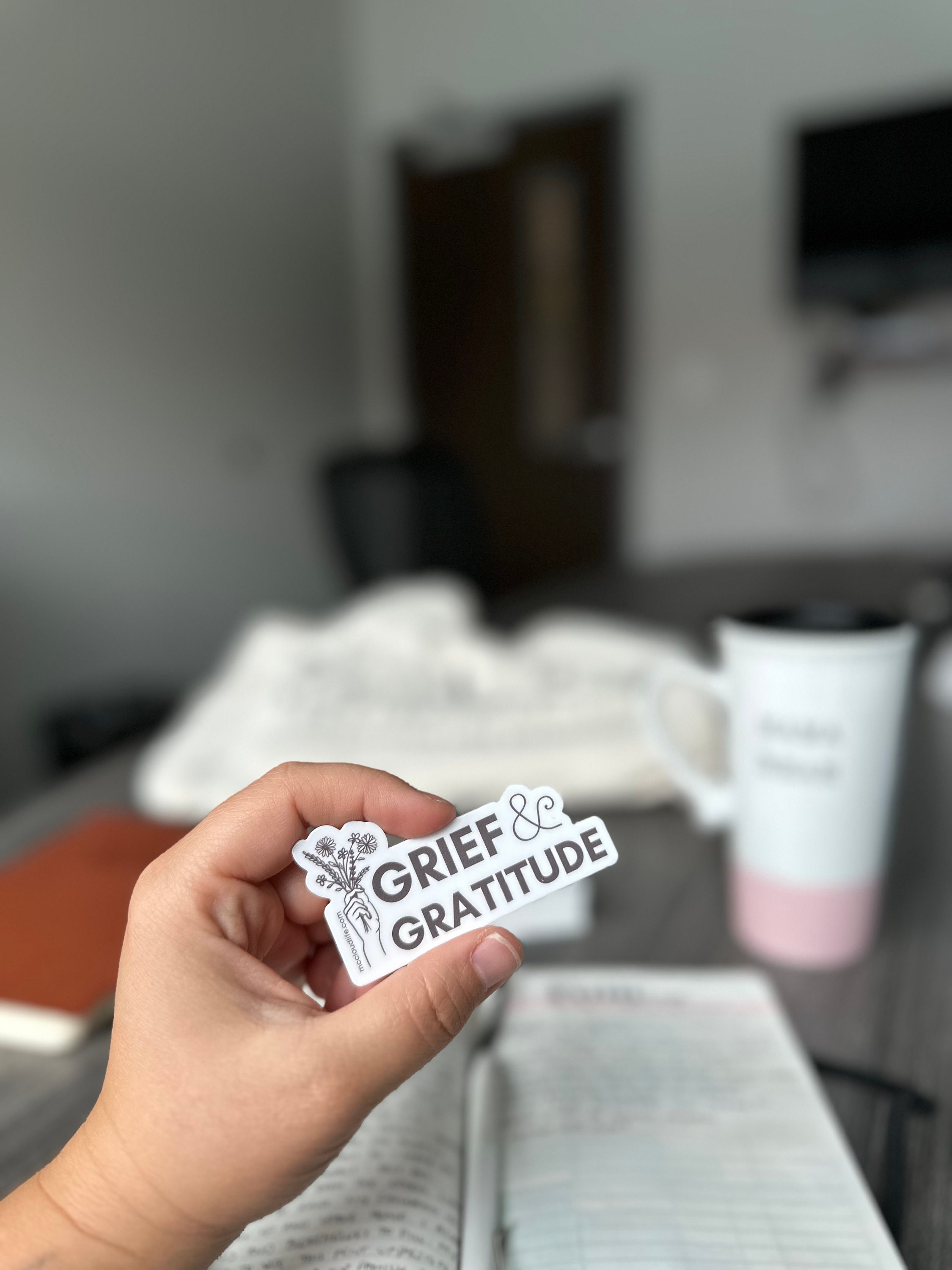 Grief & Gratitude Vinyl Sticker, Decal, Adoption, Birthmother, Birth ...