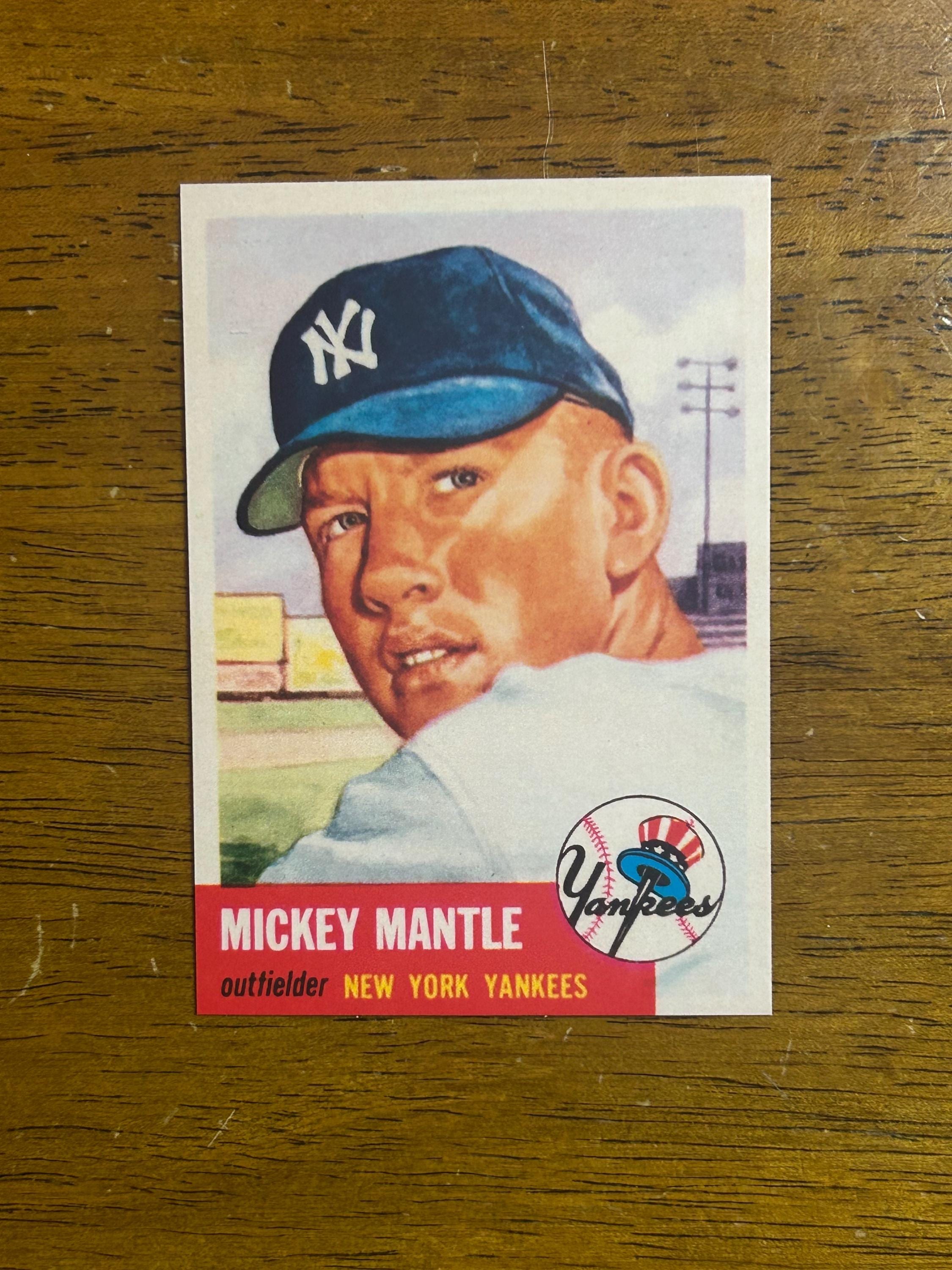 Mickey mantle baseball cards - Etsy 日本