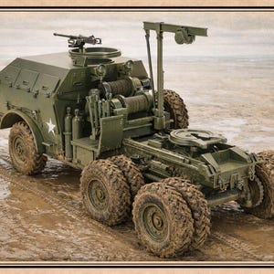 M26 Dragon Wagon Tung Traktor | Olika skalor | Omålad hartsmodellbyggsats | Montering krävs
