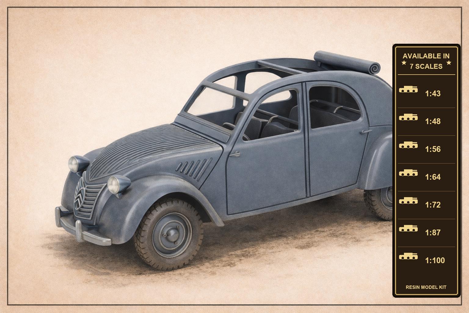 Citroen 2cv Model Cars - Etsy