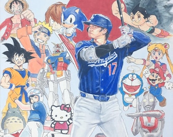 Shohei and Friends Original/Prints